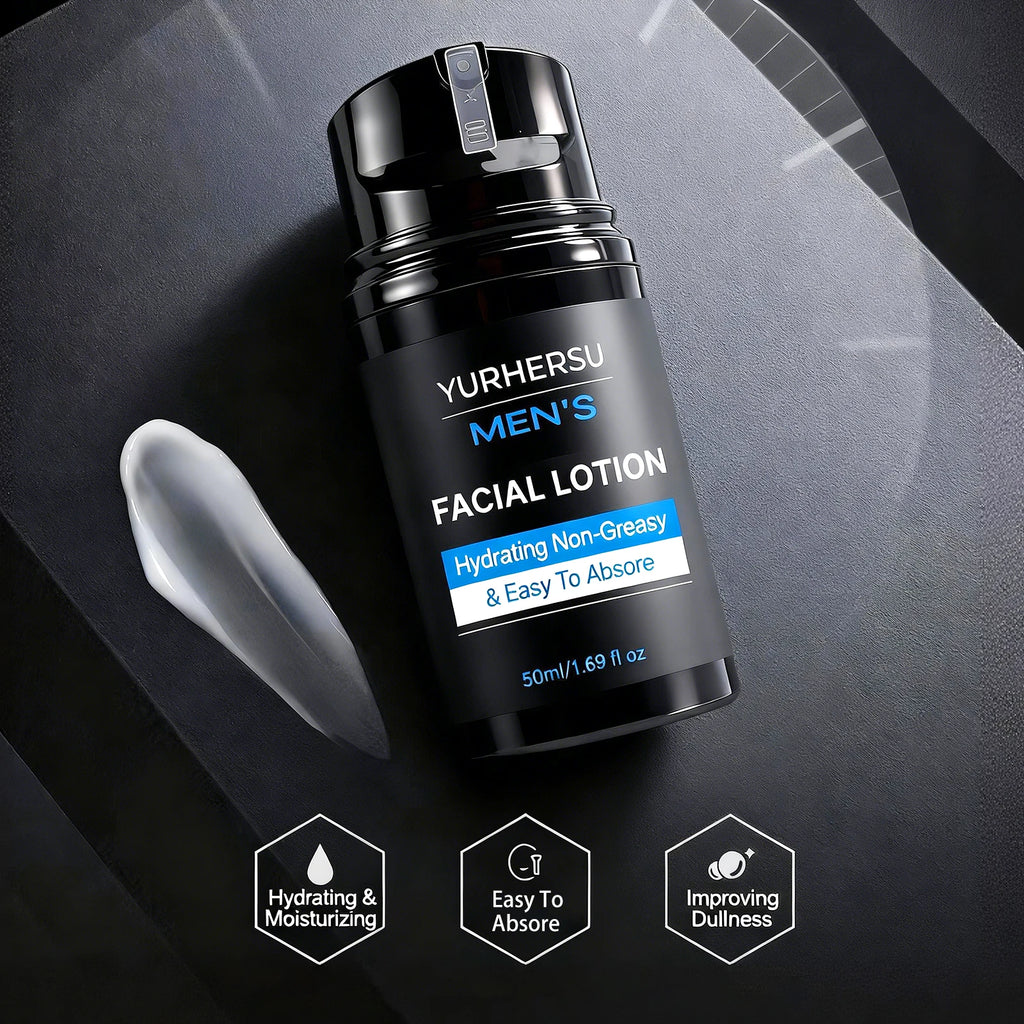 Yurhersu Men's Facial Lotion — Daily Hydrating Moisturizer