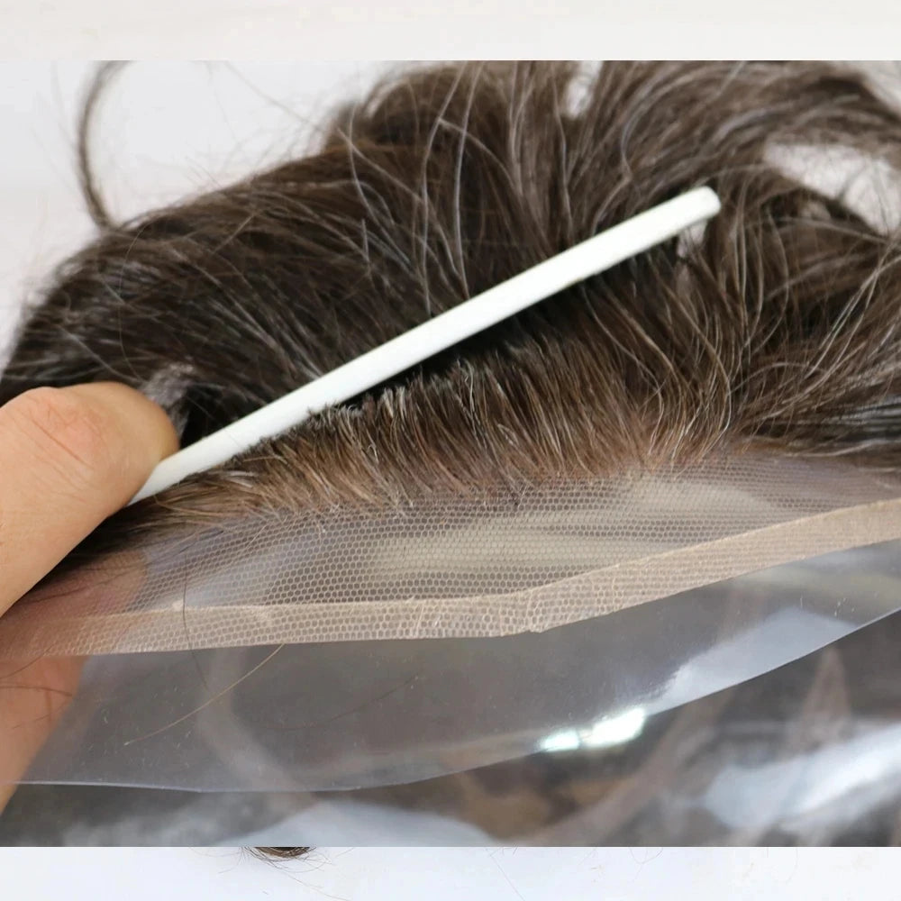 The Vincent — Swiss Lace Front Hair System by Mane Legend