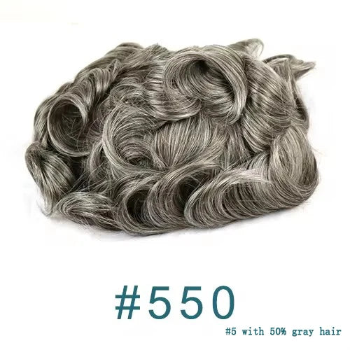 The Vincent — Swiss Lace Front Hair System by Mane Legend