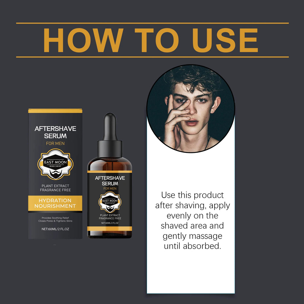 Men's After-Shave Face Serum — Soothing &amp; Moisturizing