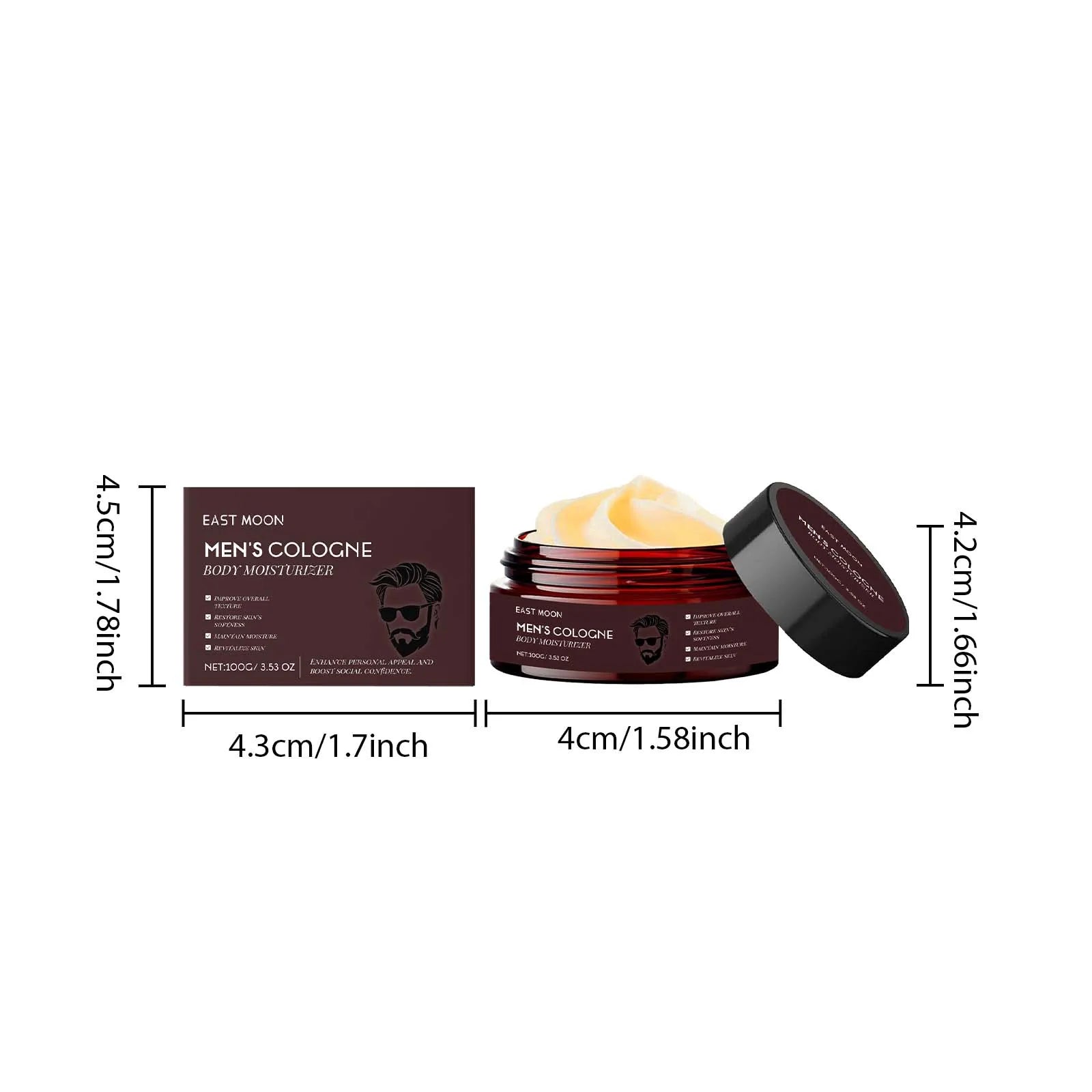 Cologen Men's Body Moisturizer — Woody Scent