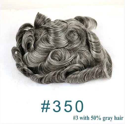 The Vincent — Swiss Lace Front Hair System by Mane Legend