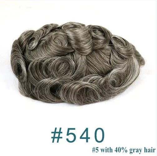 The Vincent — Swiss Lace Front Hair System by Mane Legend