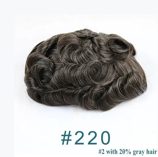 The Vincent — Swiss Lace Front Hair System by Mane Legend
