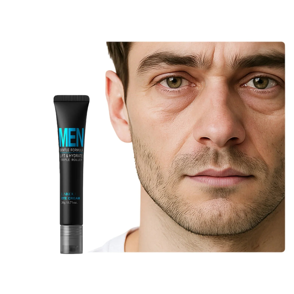 Laikou Men's 3D Rollerball Eye Cream — 20g