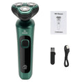 Smart 9D Electric Shaver — LCD Display, USB Rechargeable