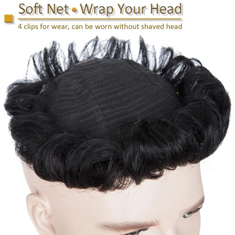 The Griffin — Natural Hairline Hair System