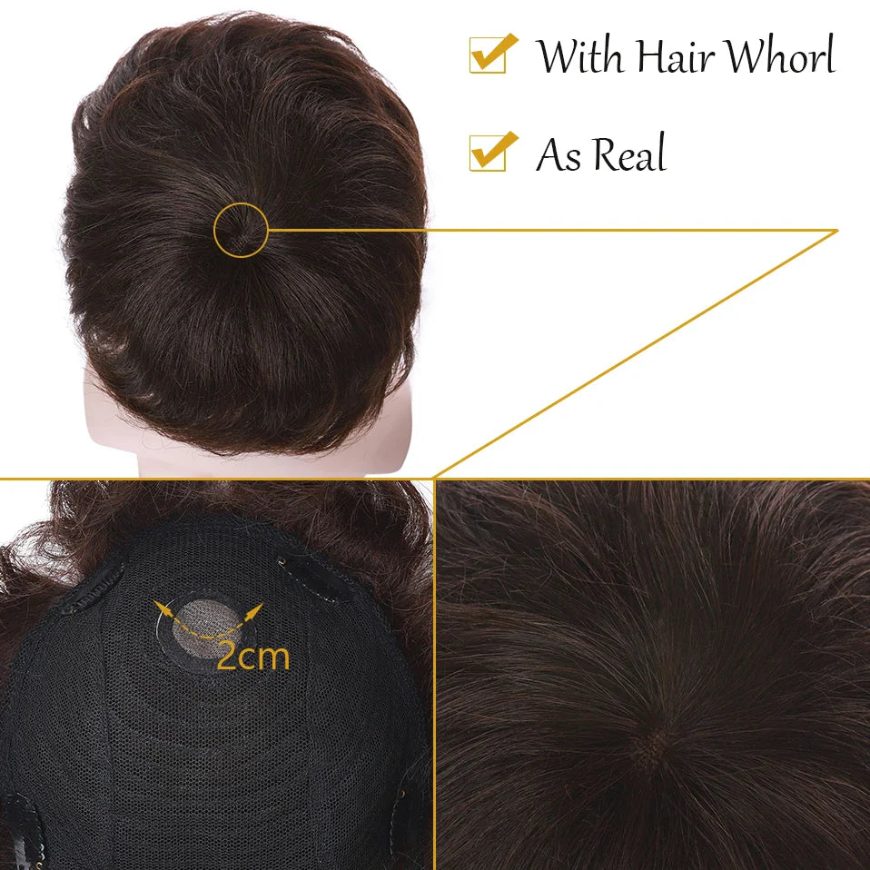 The Griffin — Natural Hairline Hair System
