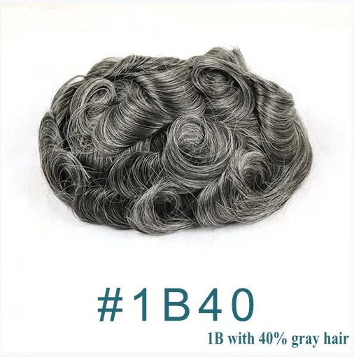 The Vincent — Swiss Lace Front Hair System by Mane Legend
