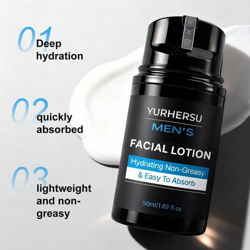 Men's Moisturizing Lotion Face & Body Hydration Daily Skin Care 50ml