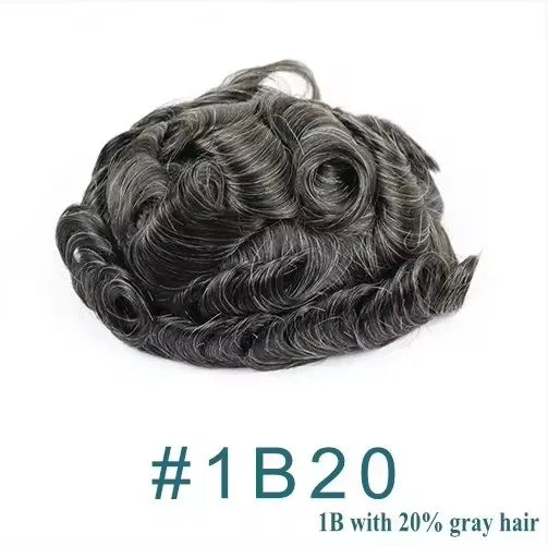 The Vincent — Swiss Lace Front Hair System by Mane Legend