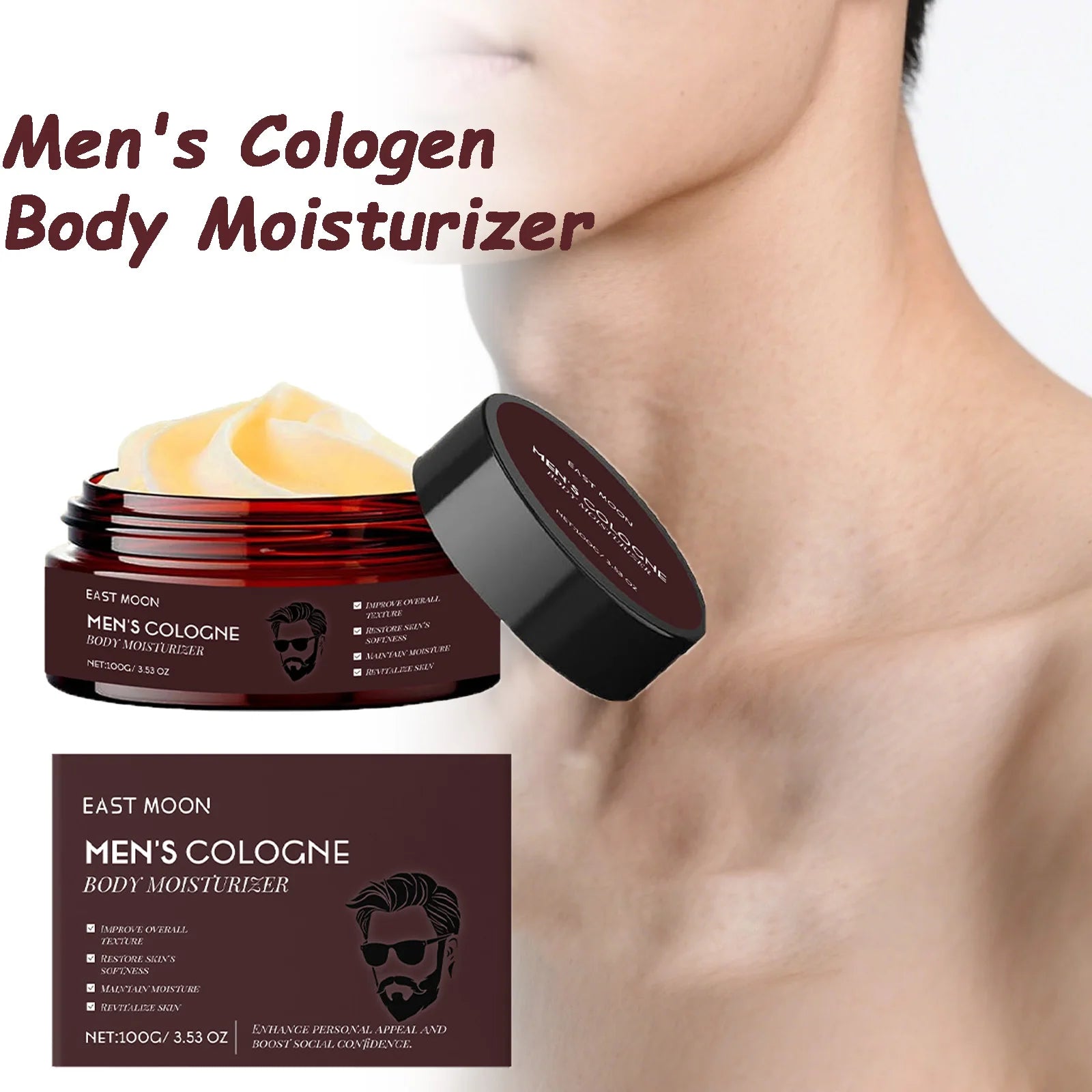 Cologen Men's Body Moisturizer — Woody Scent