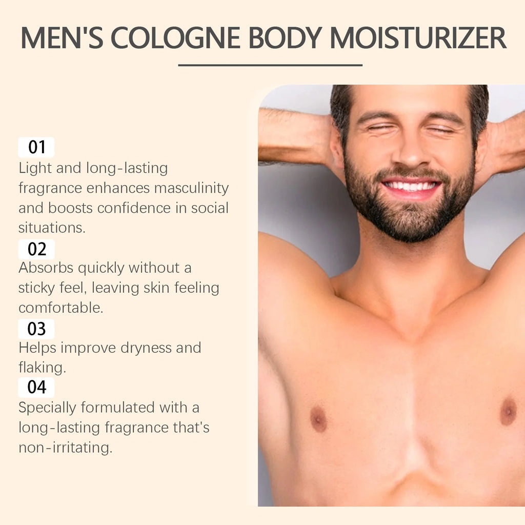 Cologen Men's Body Moisturizer — Woody Scent