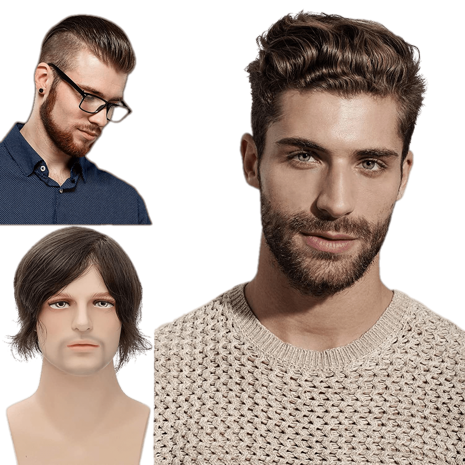 The Luca — Full Lace Hair System